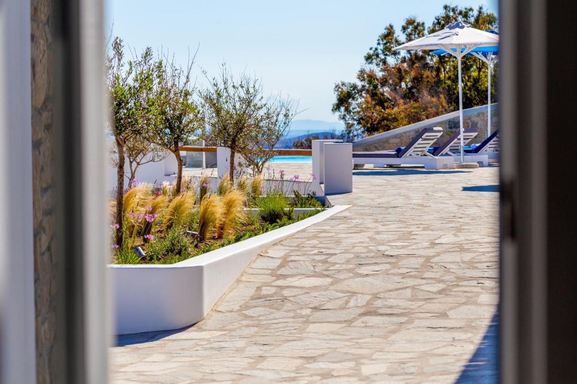Agnandi Cielo Villa Tourlos Exterior photo